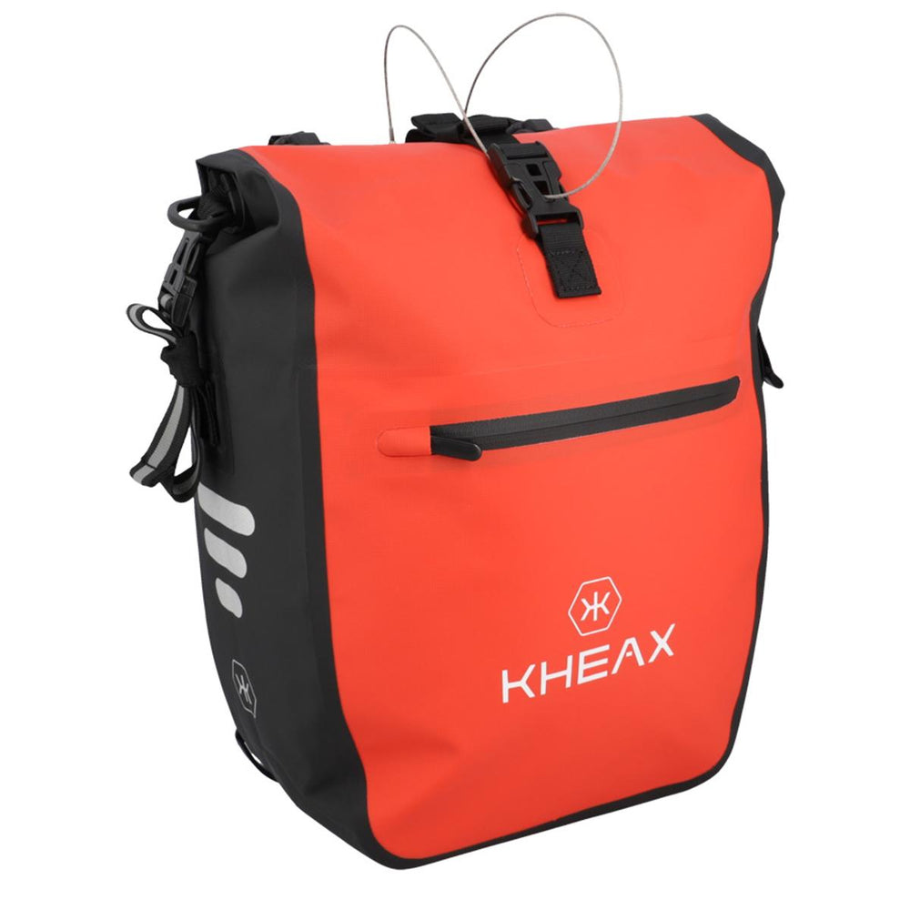 Sacoche de porte-bagage KHEAX Izoard Mini 14 L étanche - Rouge