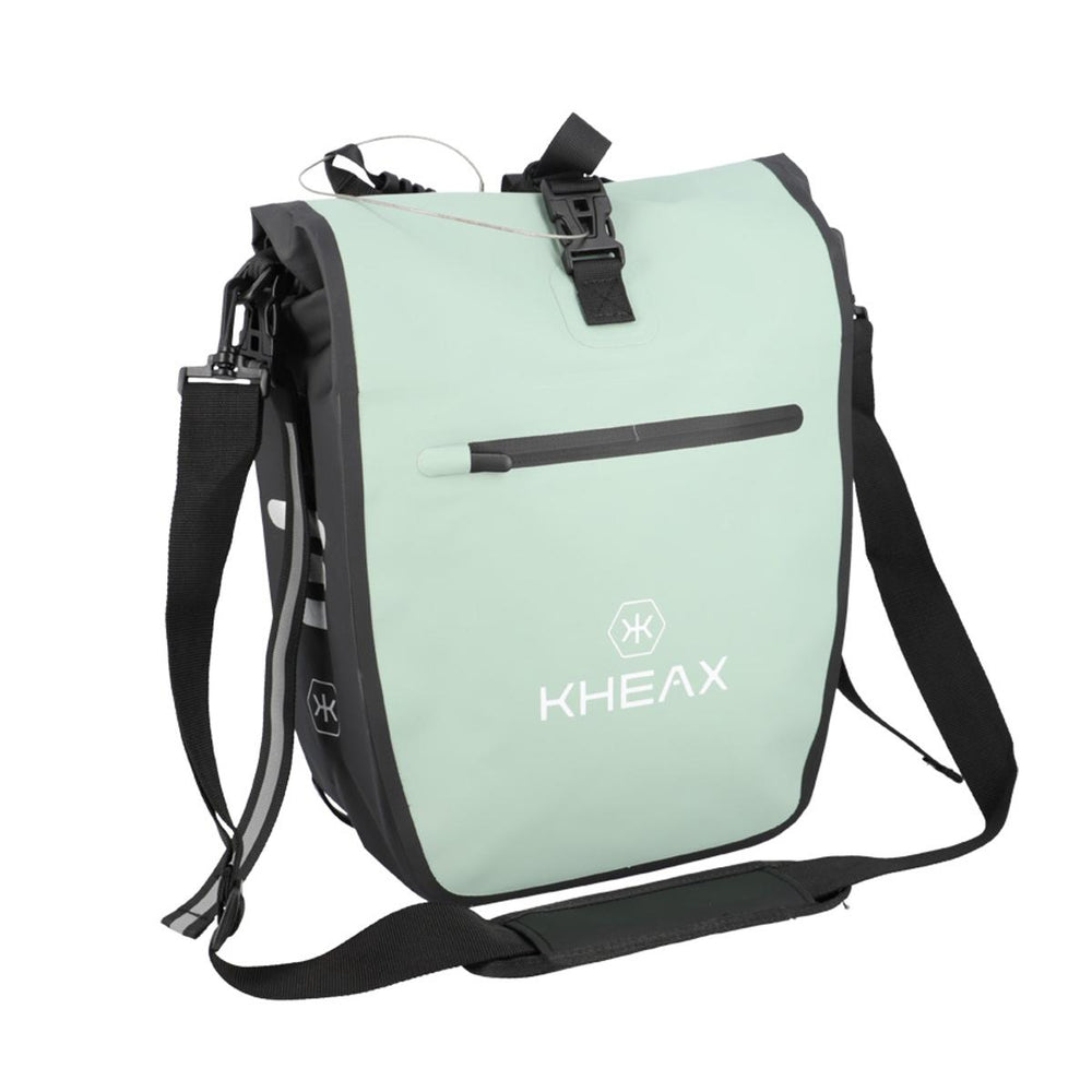 Sacoche de porte-bagage KHEAX Izoard Mini 14 L étanche - Vert Sauge