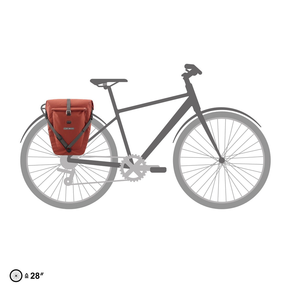 Sacoche porte-bagage ORTLIEB Back-Roller Plus 23 L - Dark Chili