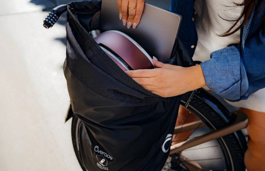 Sacoche porte-bagages antivol Overade LOXI 15 L section 1
