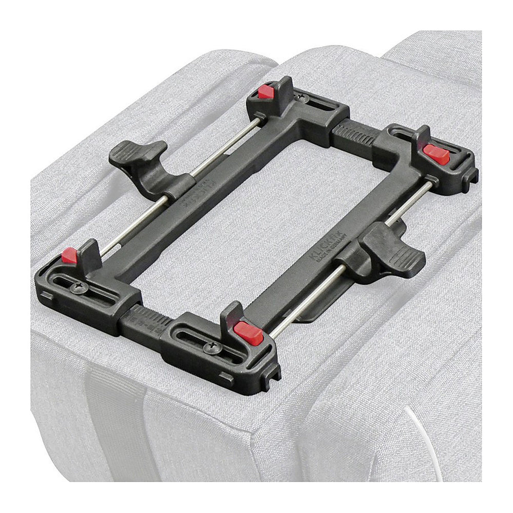 Sacoche de porte-bagages KlickFix Rackpack 2 et 2 Plus – Rackpack 2, 10 L, UniKlip 2 universelle – la platine UniKlip 2 sous la sacoche