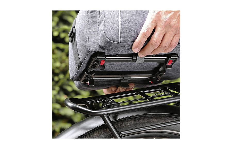 Leviers UniKlip 2 serres sur les rails d un porte-bagages