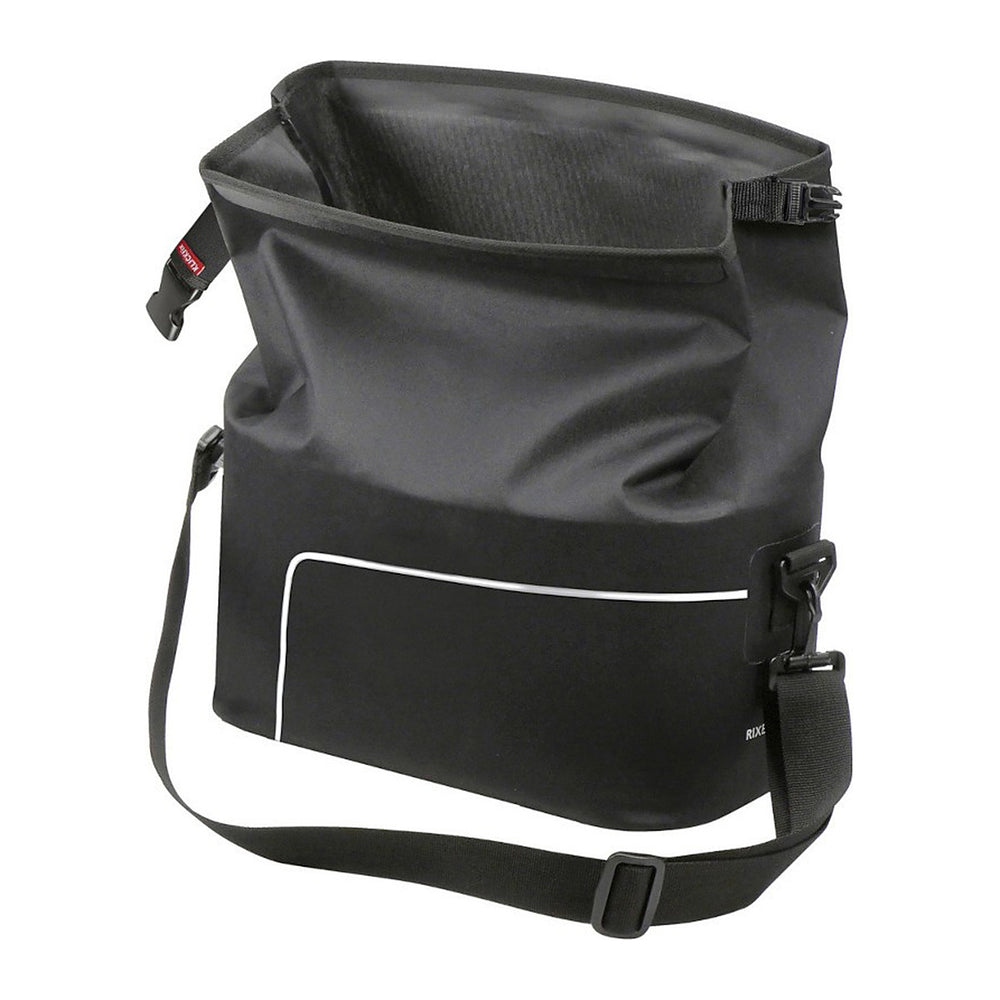 Sacoche de porte-bagages KlickFix Rackpack Waterproof – Rackpack Waterproof 10 L, Racktime – la sacoche portee par sa bandouliere