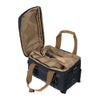Sacoche porte-bagages vélo Basil Miles 7 L coloris Black Slate – posee sur un porte-bagages
