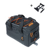 Sacoche porte-bagages vélo Basil Miles MIK 7 L coloris Black Lime – compartiments interieurs