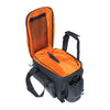 Sacoche porte-bagages vélo Basil Miles Tarpaulin XL Pro 36 L coloris Noir / Orange – volume deploye a 36 litres