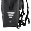 Sacoche de porte-bagage convertible sac à dos KHEAX Ventoux II 30 L - Noir