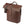 Sacoche vélo Basil City Shopper MIK Studs 16 L coloris Roasted Brown – vue trois quarts