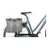 Sacoche vélo Basil Elegance Shopper 26 L coloris Chateau Taupe – montee sur un velo de ville