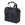 Sacoche vélo Basil Grand Shopper MIK Hooks 23 L coloris Noir – vue trois quarts