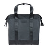 Sacoche vélo Basil Grand Shopper Tarpaulin MIK Hooks 23 L coloris Noir – vue de face
