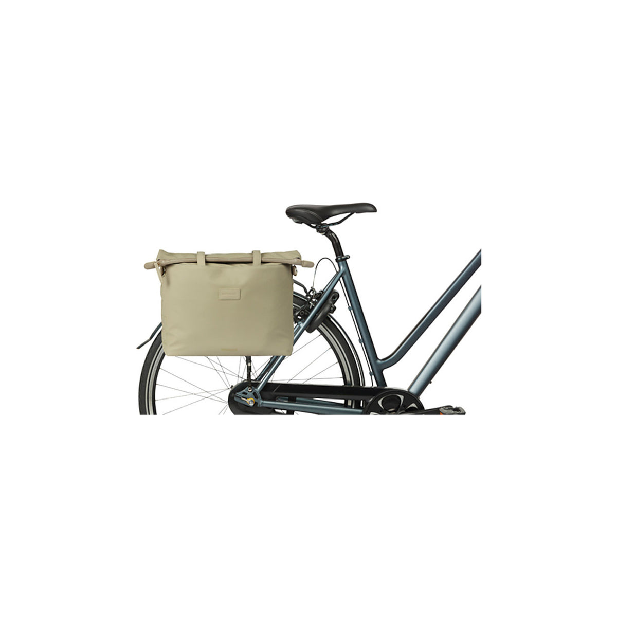 Sacoche Basil Manhattan Commuter montee sur un velo