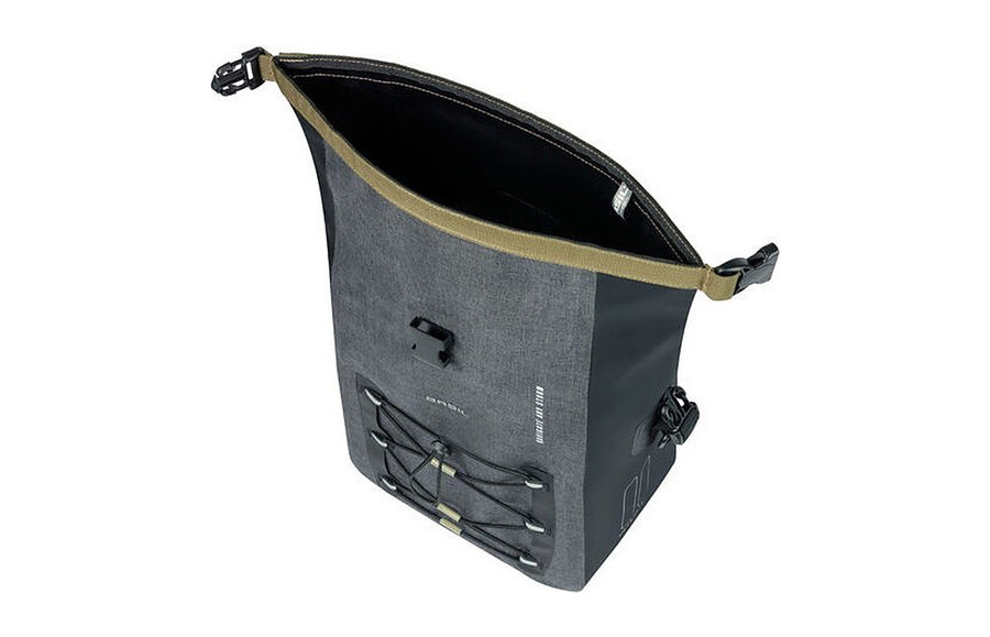 Fermeture roll-top de la sacoche Basil Navigator Storm