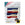 Serre-pantalons réfléchissants Suzon & Suzette - Siméon, lot de 2 – Bleu / Blanc / Rouge – le lot de deux serre-pantalons