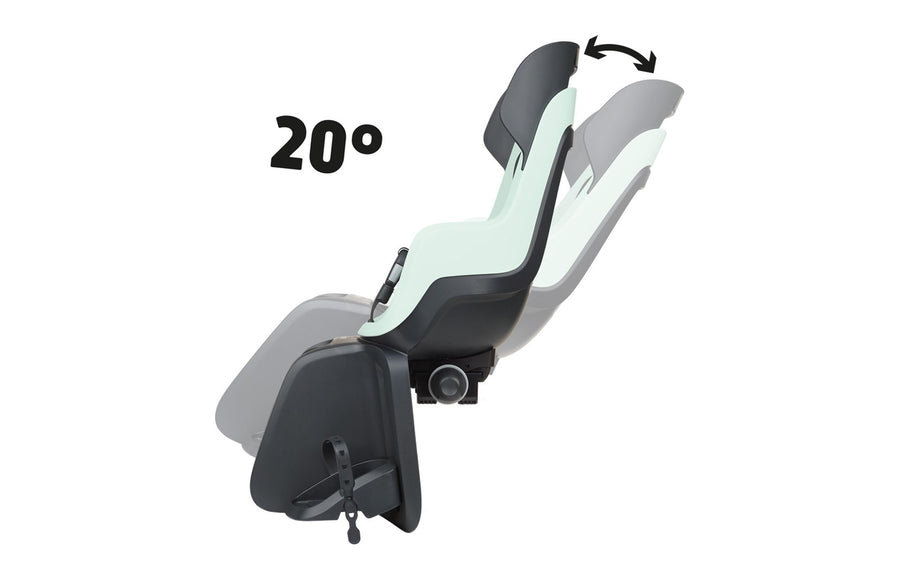 Siège vélo enfant Bobike Go Maxi inclinable porte-bagages - détail