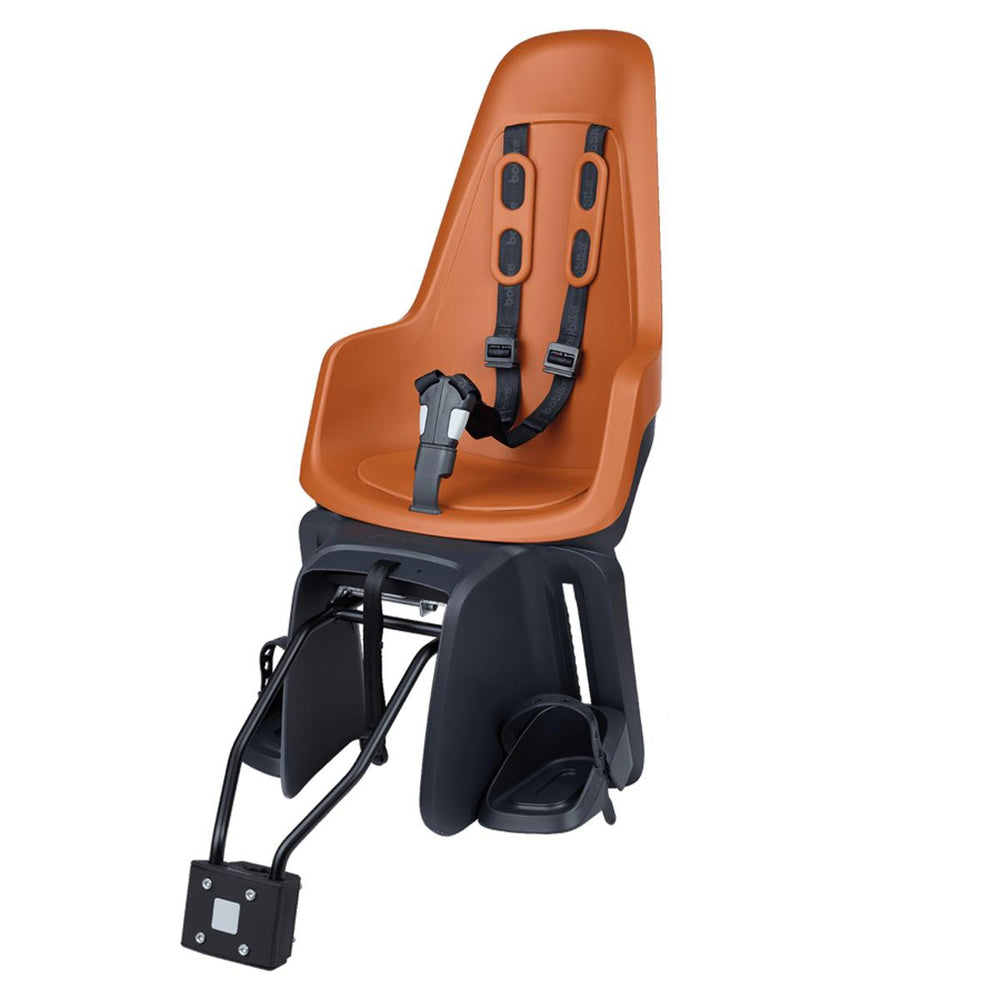 Siège vélo enfant arrière Bobike One Maxi fixation cadre ou porte-bagages - Chocolate Brown