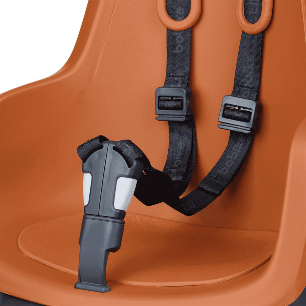 Siège vélo enfant arrière Bobike One Maxi fixation cadre ou porte-bagages - Chocolate Brown