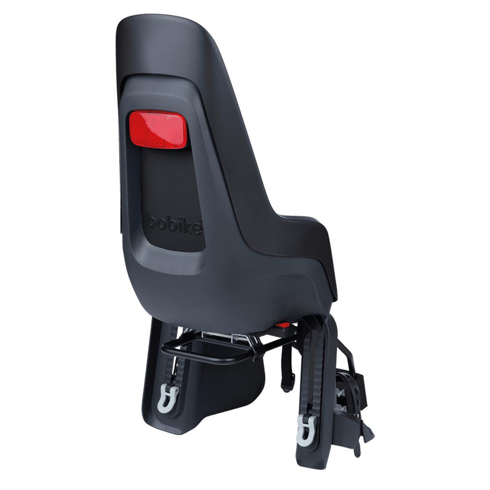 Siège vélo enfant arrière Bobike One Maxi fixation cadre ou porte-bagages - Urban Black