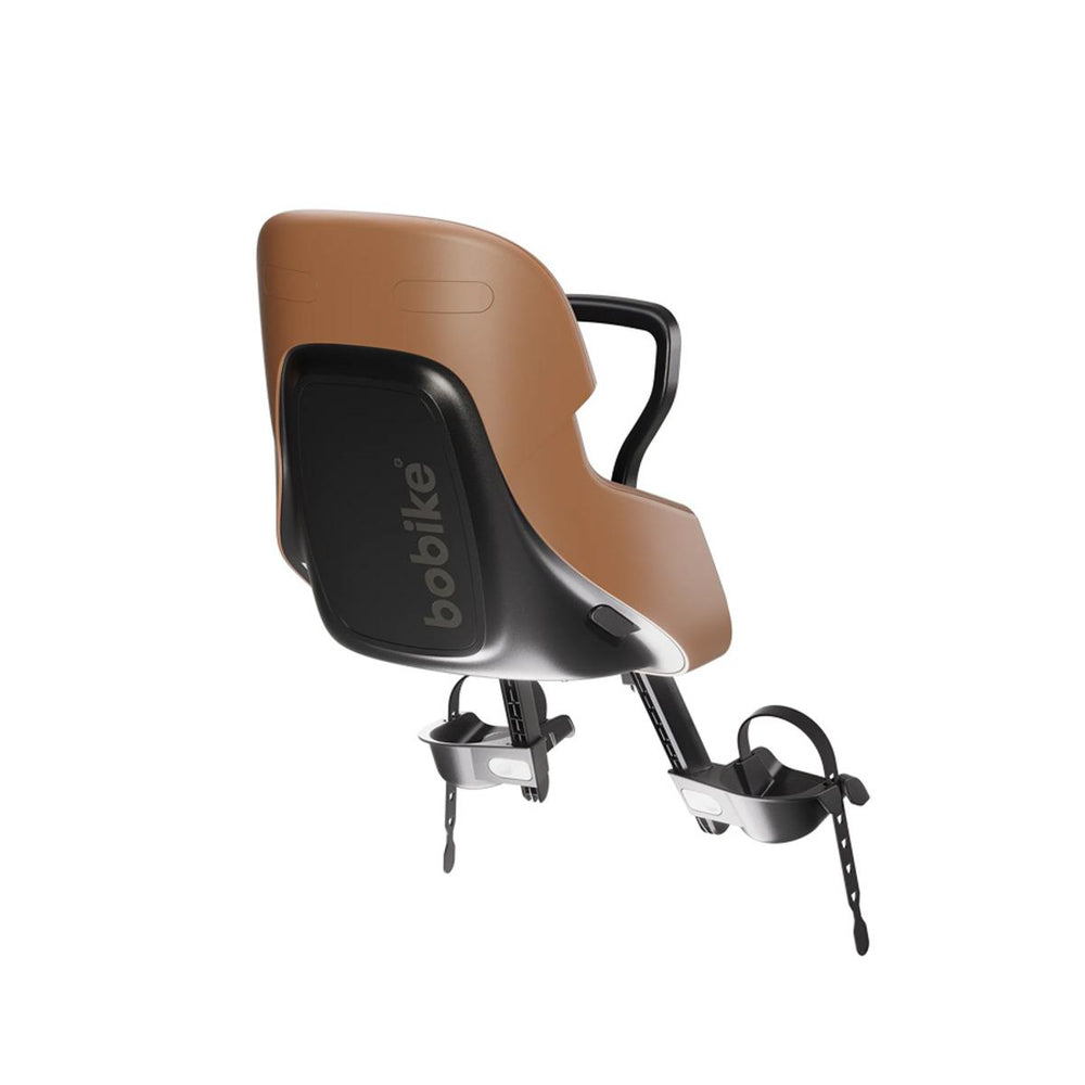 Siège vélo enfant avant Bobike Exclusive Evolve Mini - Cinnamon Brown