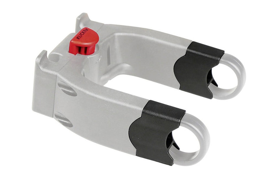 Support de guidon KlickFix monte sur un cintre
