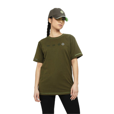 T-shirt réfléchissant Urban Circus Faron Kaki/Vert photo 1