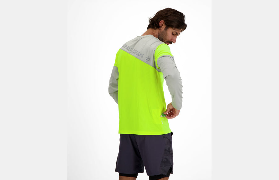 T-shirt vélo manches longues Urban Circus Aerotech section 1