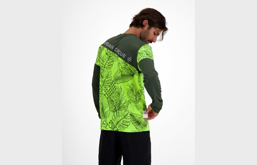 T-shirt vélo manches longues Urban Circus Aerotech section 2