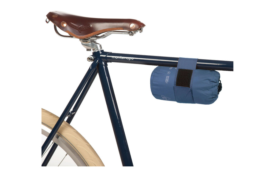 Pochette de rangement de la Garibaldina 2G fixée au cadre du vélo
