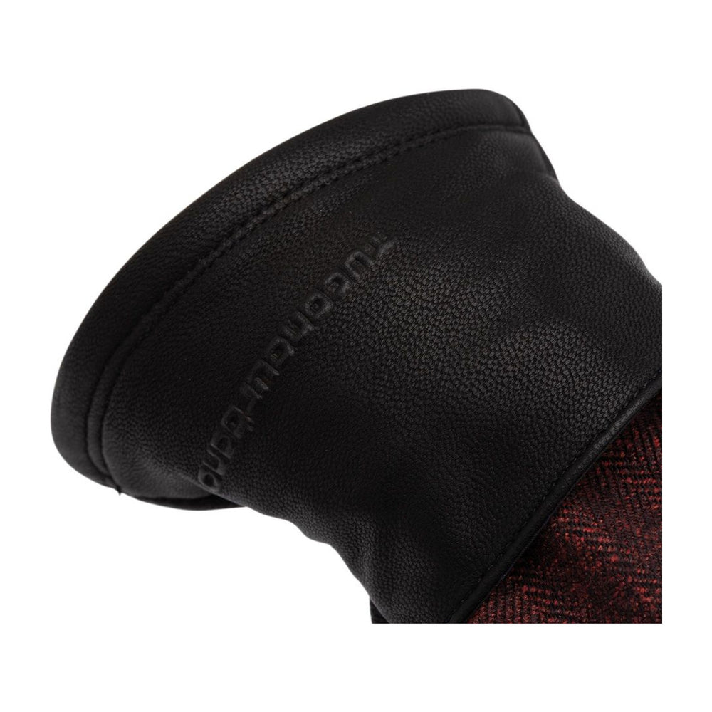 Gants de vélo femme Tucano Urbano Lady Cabrio rouge chevron