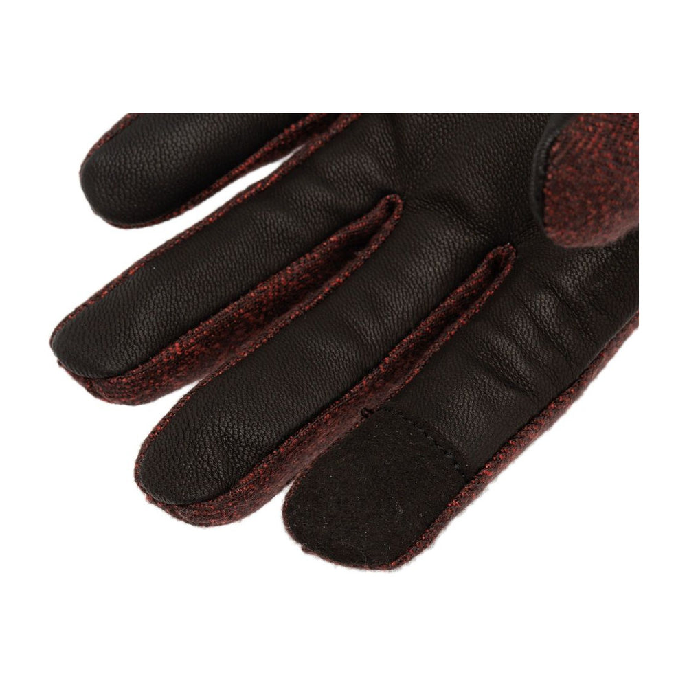 Gants de vélo femme Tucano Urbano Lady Cabrio rouge chevron