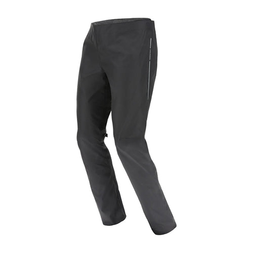 Sur-pantalon de pluie vélo Tucano Urbano Pantaway noir, vue de face sur fond blanc
