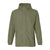 Veste de pluie vélo Basil Hoga unisexe coloris Vert Olive - vue de face