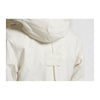 Veste de pluie vélo Basil Mosse Parka femme coloris Blanc Cassé - capuche reglable