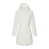Veste de pluie vélo Basil Mosse Parka femme coloris Blanc Cassé - vue de face