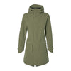 Veste de pluie vélo Basil Mosse Parka femme coloris Vert Olive - detail du tissu