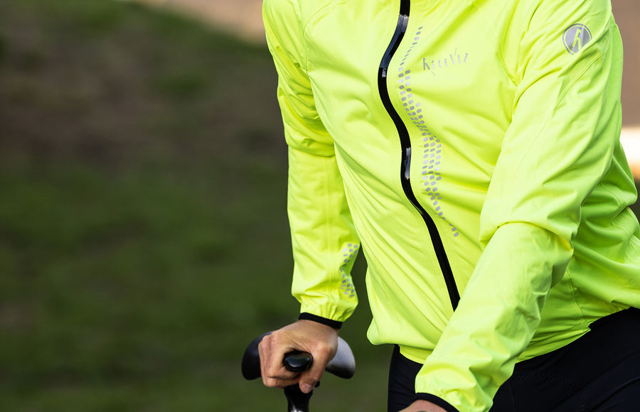 veste de pluie velo reflechissante wowow de muur sec1