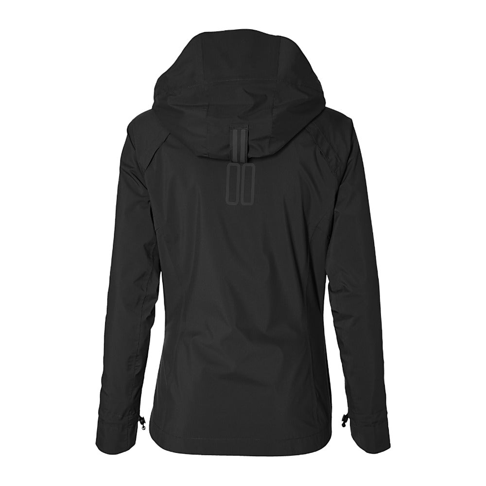 Veste imperméable vélo Basil Skane femme coloris Noir - dos allonge