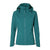 Veste imperméable vélo Basil Skane femme coloris Vert Bleuté - vue de face