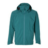 Veste imperméable vélo Basil Skane homme coloris Vert Bleuté - detail du tissu stretch