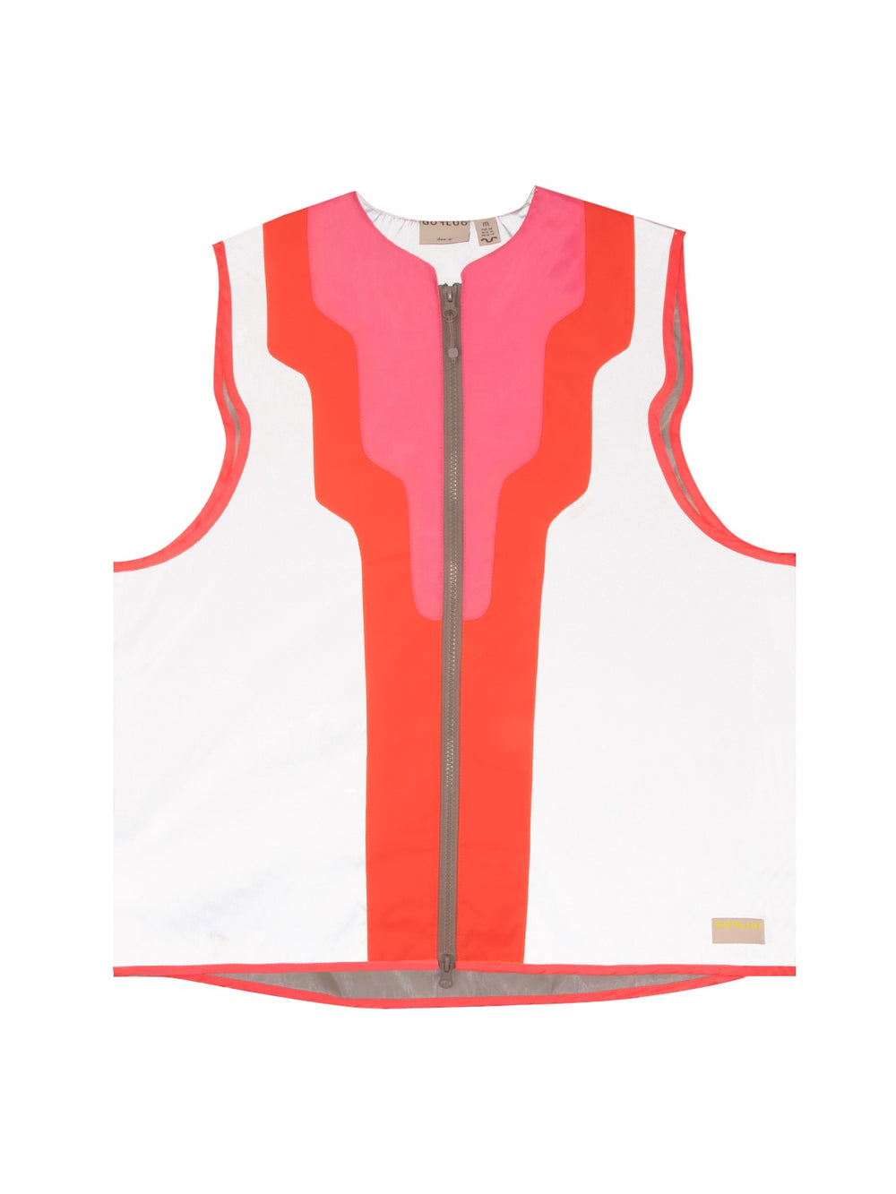 Go Fluo Reflektierende ärmellose Jacke