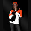 Veste vélo réversible certifiée Urban Circus REPOP Orange/Noir photo 3