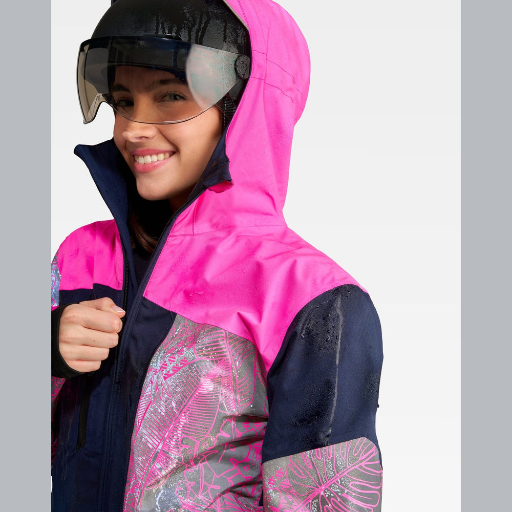 Veste vélo réversible Urban Circus REPOP motif Bleu/Rose motif photo 4