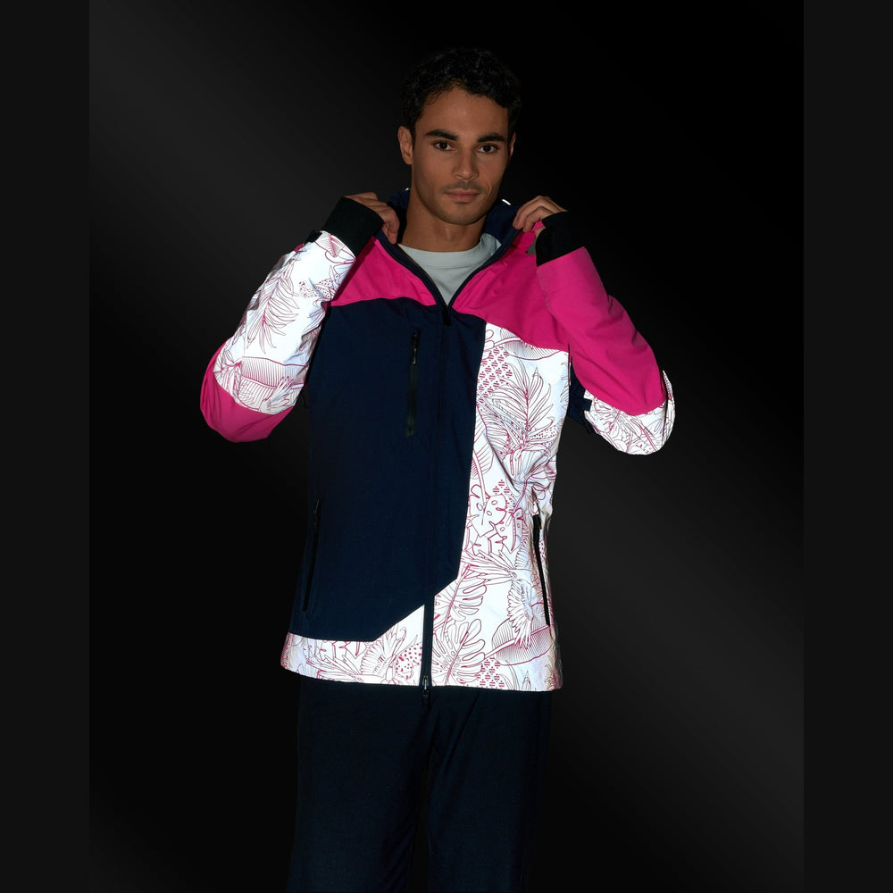 Veste vélo réversible Urban Circus REPOP motif Bleu/Rose motif photo 5