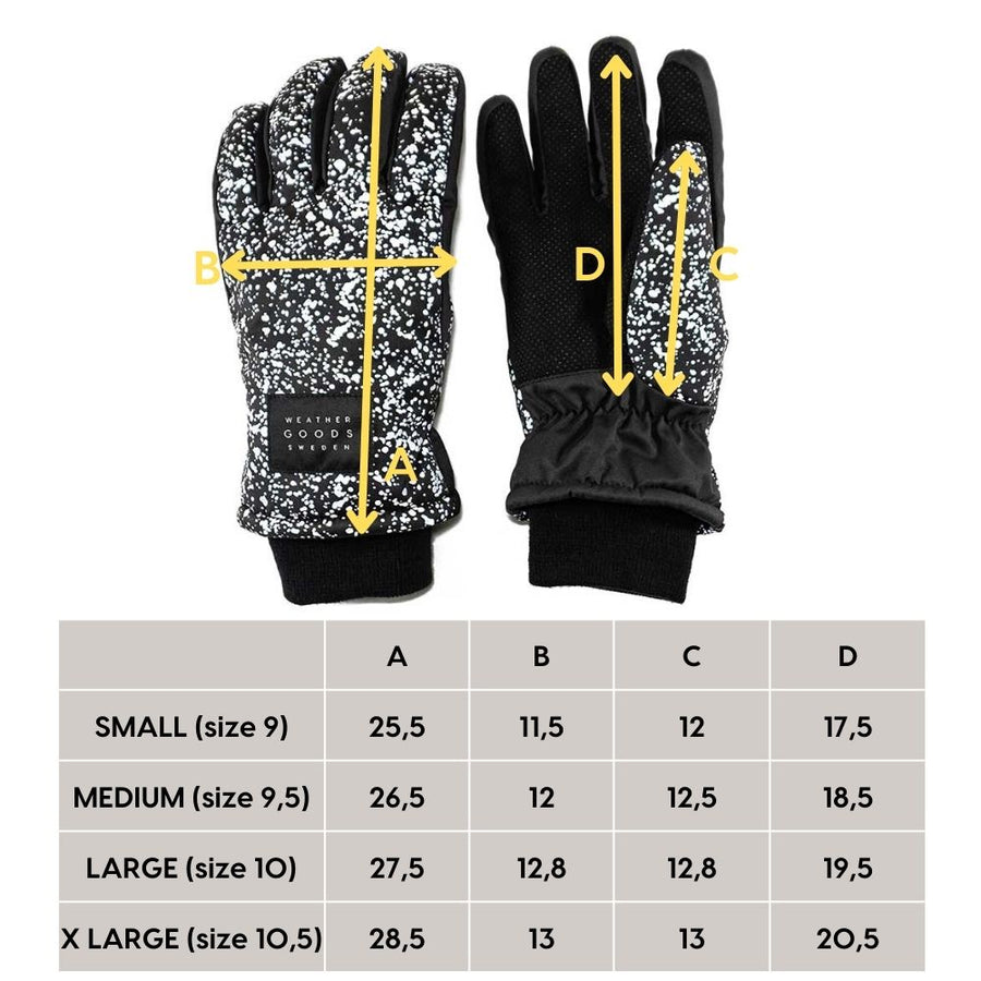 livergy handschuhe Weather Goods Sweden Luna Reflektierende Handschuhe