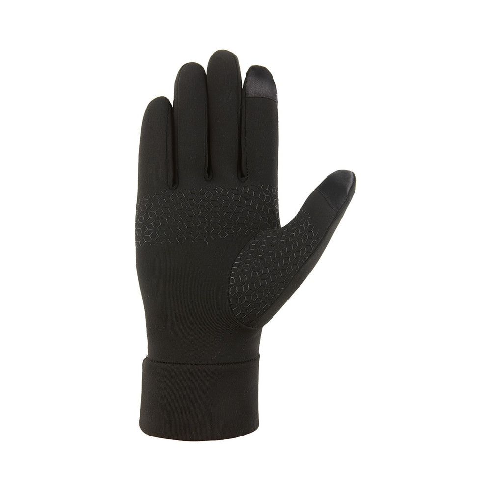 Gants vélo hiver tactiles Cairn Warm Touch Black Leopard paume grip silicone