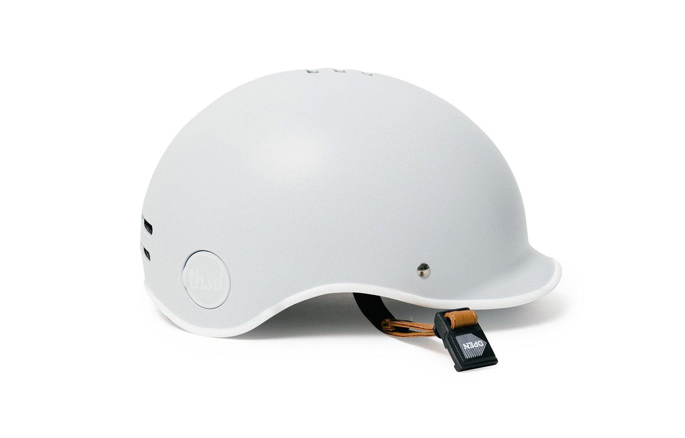 Casque vélo vintage Thousand Heritage Arctic Grey vue poplock